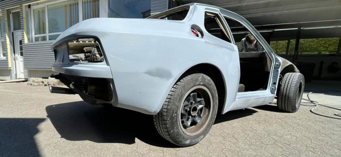 Karosserie geschliffen